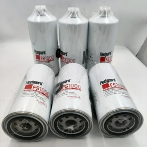 6 PCS FS1000 Fleetguard Fuel Water Separator Spin-On For Cummins 3329289